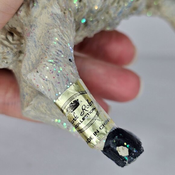 Mark Roberts Collection Standing Sheep Nativity Figure Glitter Accents - Picture 6 of 9